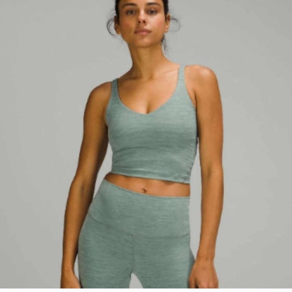Lululemon Athletica Align In Heathered Tidewater Teal Size 14